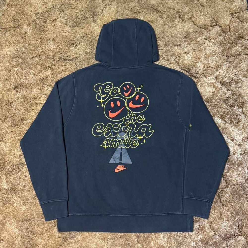 Nike Go The Extra Smile Running Hoodie Black Large